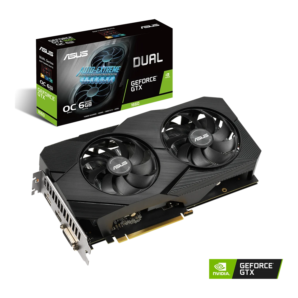 ASUS DUAL-GTX1660-O6G-EVO